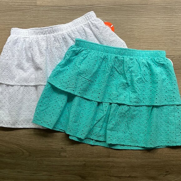 Wonder Nation Other - 10/12 Wonder Nation Girls Cotton Eyelet Skirt Bundle